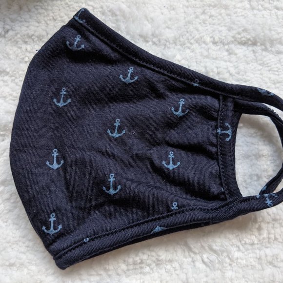 Set 4 Antibacterial Cotton Masks, Anchor design - Picture 6 of 6